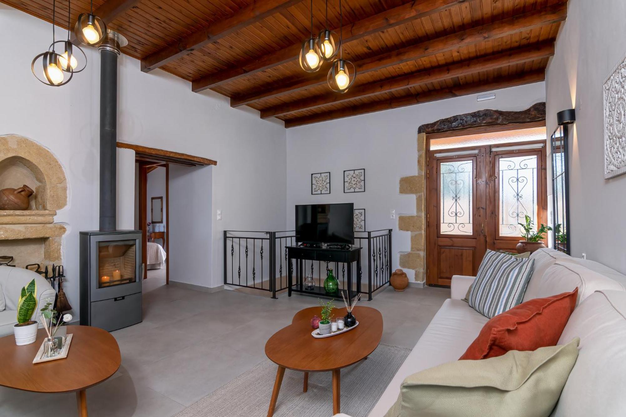 Alia Stone Villa-Ideal For Families-Heated Pool Nohiá Kültér fotó