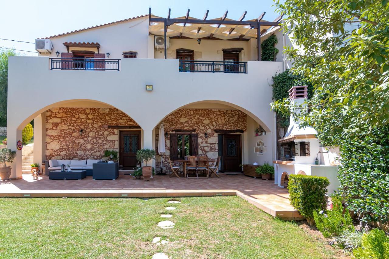 Alia Stone Villa-Ideal For Families-Heated Pool Nohiá Kültér fotó