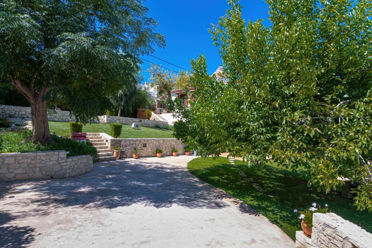 Alia Stone Villa-Ideal For Families-Heated Pool Nohiá Kültér fotó