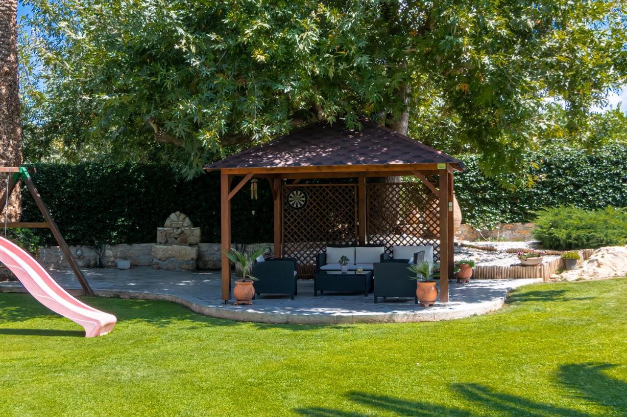 Alia Stone Villa-Ideal For Families-Heated Pool Nohiá Kültér fotó