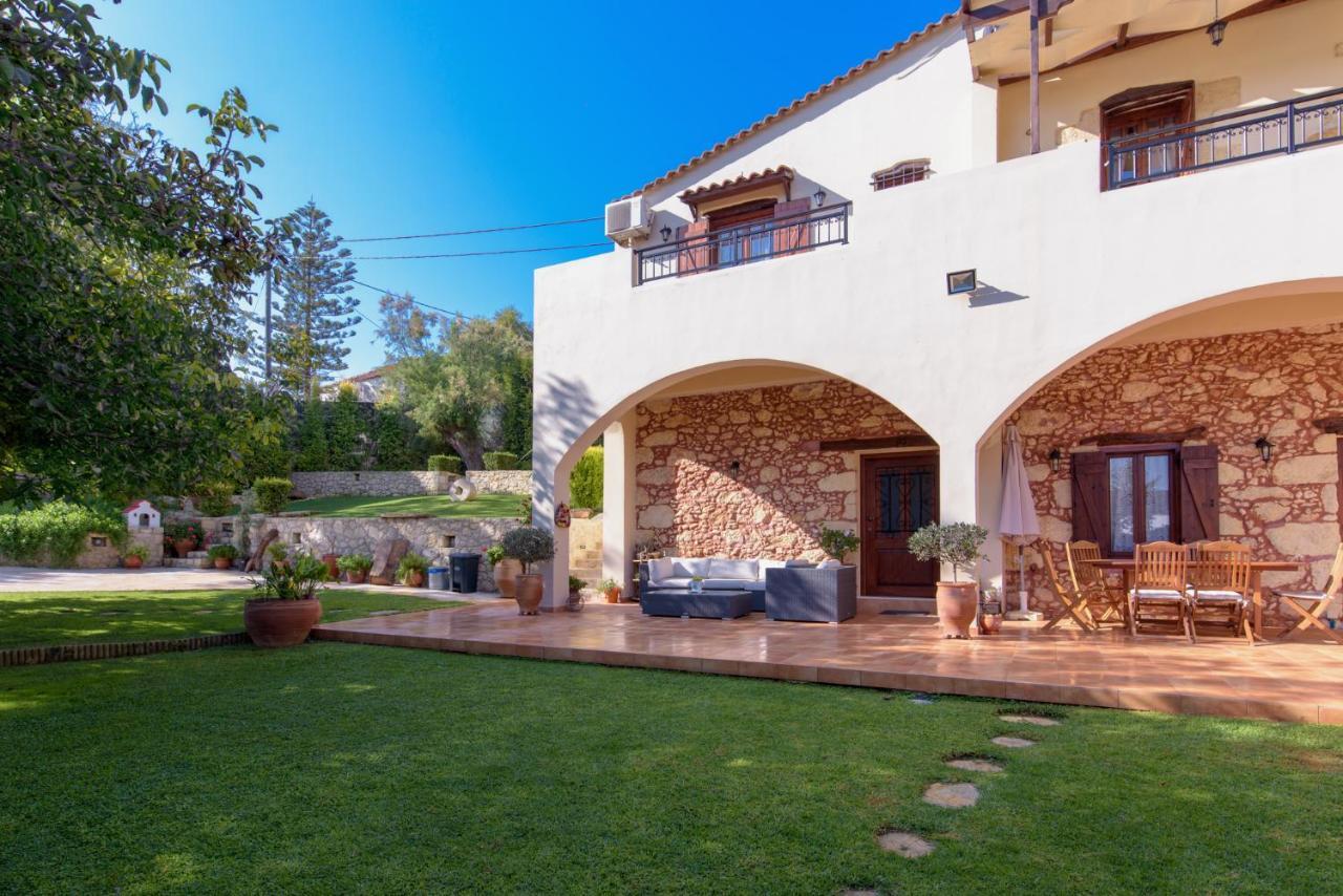 Alia Stone Villa-Ideal For Families-Heated Pool Nohiá Kültér fotó